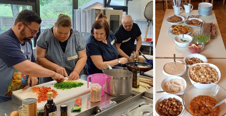 Workshop zu klimafreundlicher Ernährung mit 30 Kita-Köch*innen